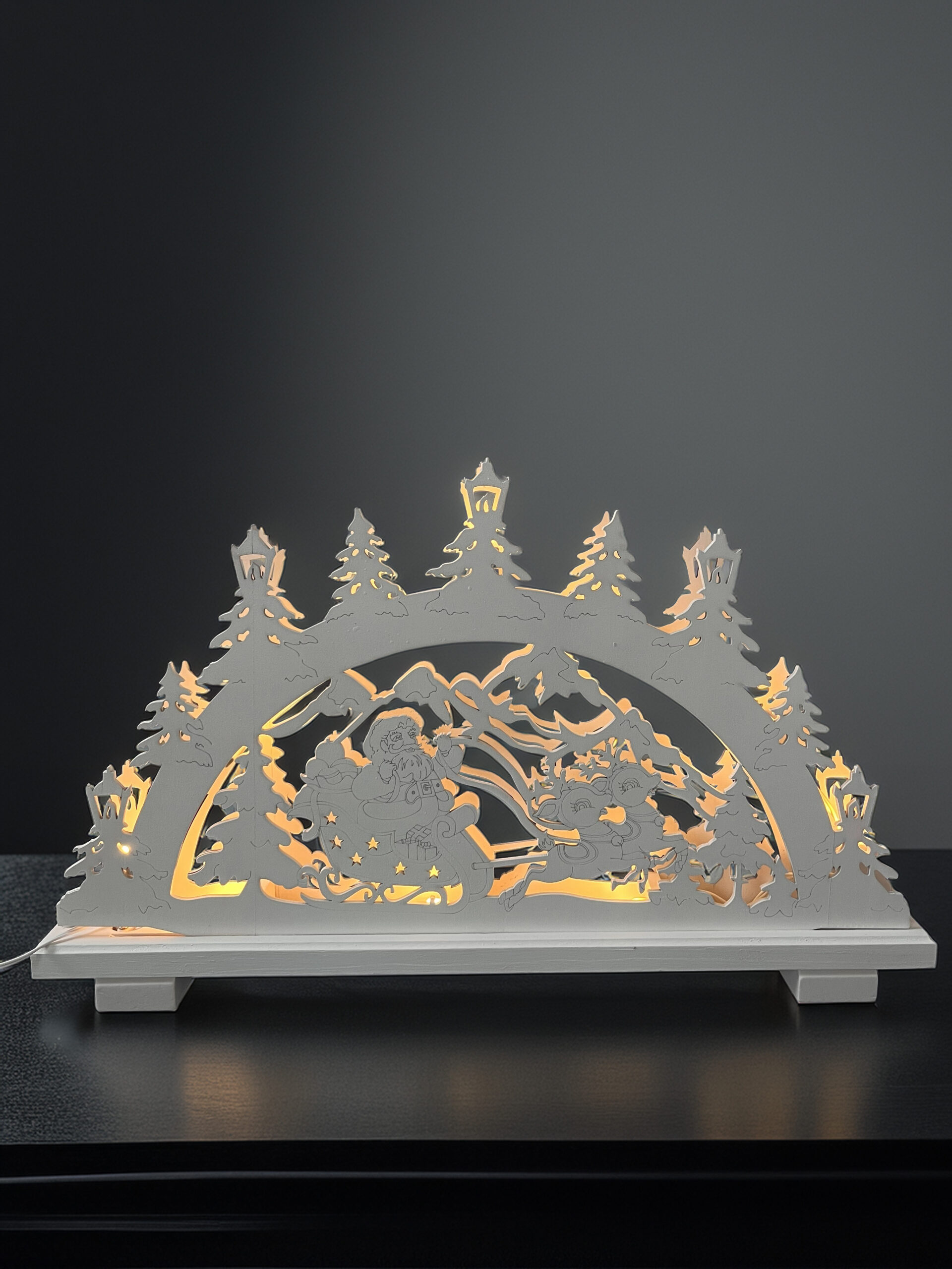 Santas Sledge-bakgrund