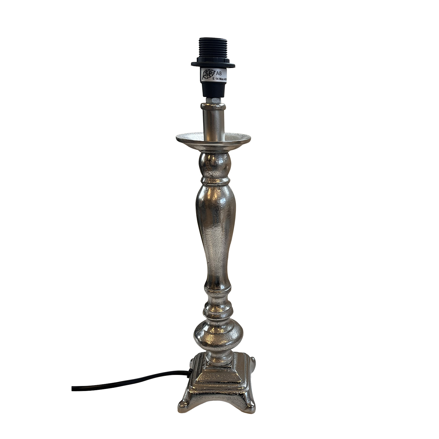 Bordslampa-Belmont Silver