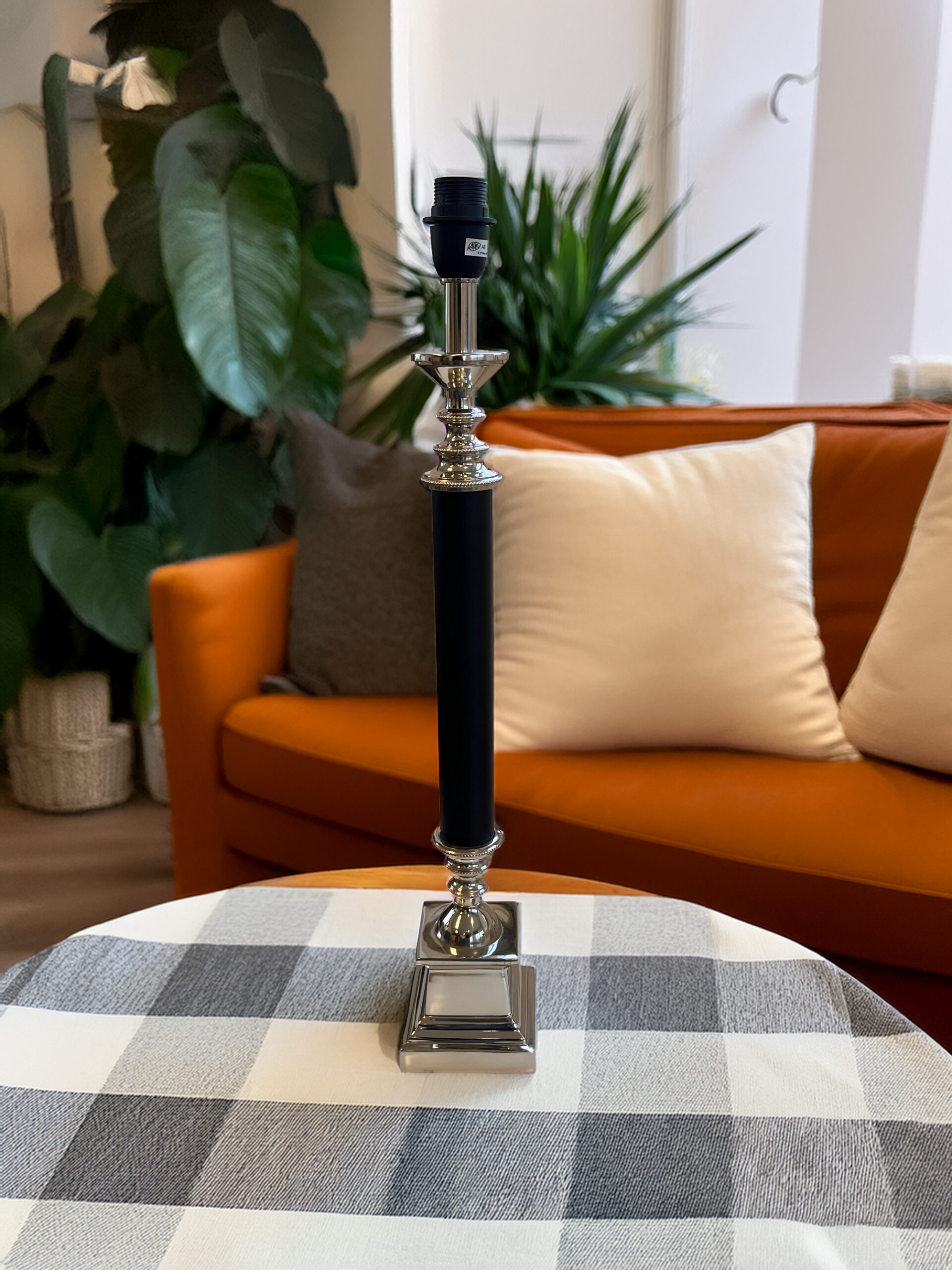 Stjernsund bordslampa Zero 77 cm E27 Svart/Silver (Nickel) - Bild 2