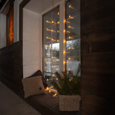 Stjärngardin 90x120cm varmvit LED