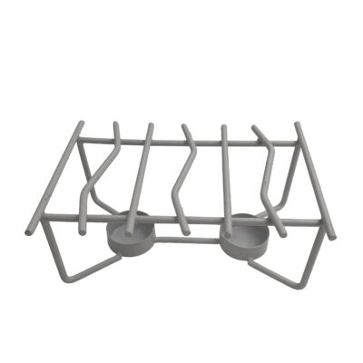 Grytvärmare med plats för värmeljus vit